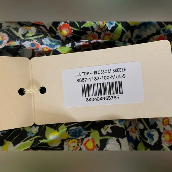 Doen Jill Top Blossom Breeze Size Small - Picture 4 of 13